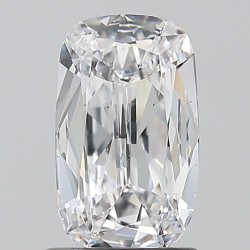 Diament szlif poduszkowy brylantowy, 0.9ct, SI1, D, GIA 2517379350