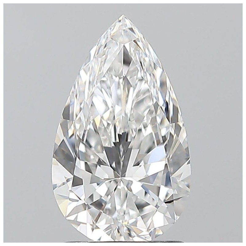 Diament szlif gruszkowy, 1.5ct, VVS1, F, GIA 7541155314