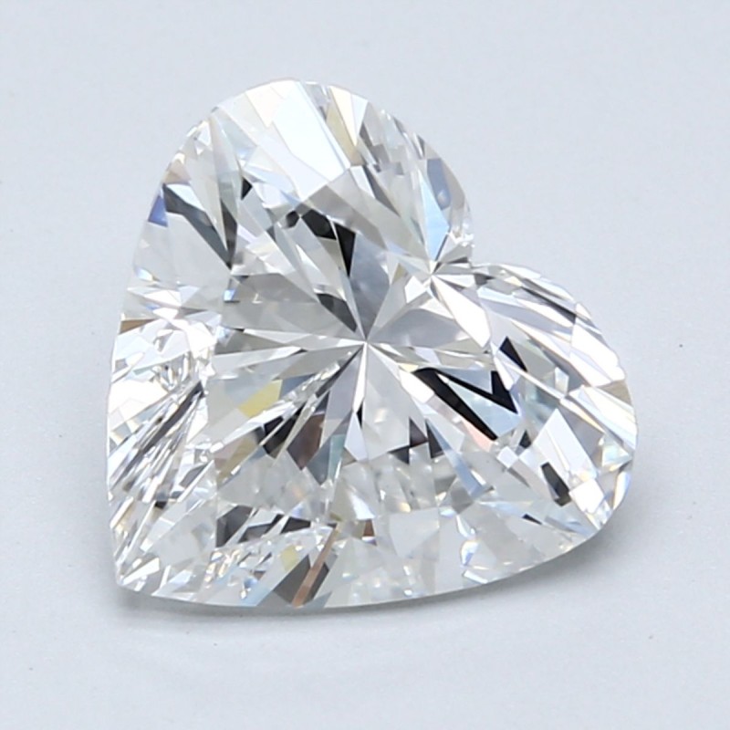 Diament laboratoryjny serce, 3ct, VVS2, E, GIA 6512079646