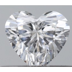 Diament serce, 0.3ct, VS1, D, GIA 2546208222