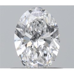 Diament szlif owalny, 0.5ct, SI1, E, GIA 1549208394