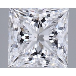 Diament laboratoryjny szlif princess, 1.54ct, VVS2, D, IGI LG731578376