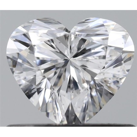 Diament serce, 0.5ct, SI1, D, GIA 5543218653
