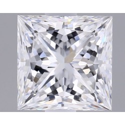 Diament laboratoryjny szlif princess, 1.54ct, VVS2, D, IGI LG733551083