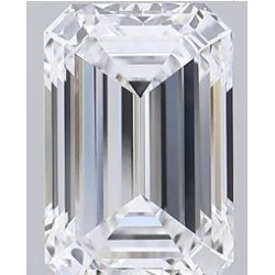 Diament laboratoryjny szlif szmaragdowy, 2.8ct, VVS2, D, GIA 1528252842