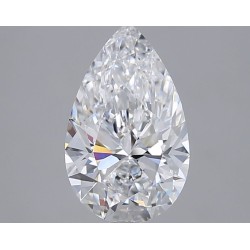 Diament laboratoryjny szlif gruszkowy, 2ct, VVS2, D, IGI LG750524160