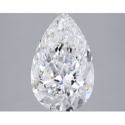 Diament laboratoryjny szlif gruszkowy, 2.01ct, VVS1, E, IGI LG750524212