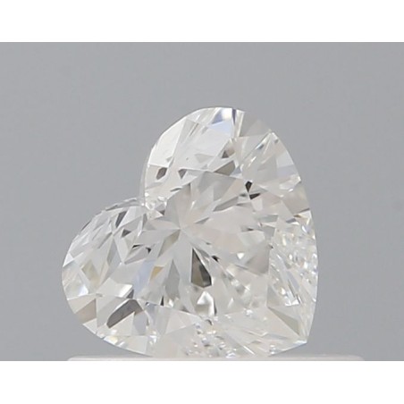 Diament serce, 0.5ct, VVS2, F, GIA 6542229170