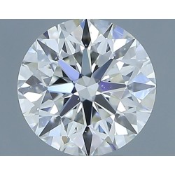 Diament szlif okrągły, 1ct, VS2, H, GIA 7548068299