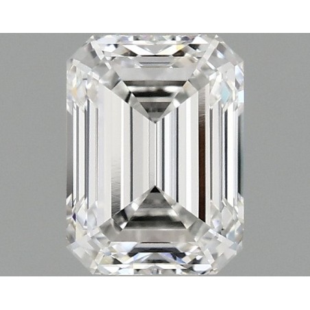 Diament laboratoryjny szlif szmaragdowy, 1.1ct, VVS2, E, IGI LG732581208