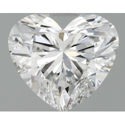 Diament laboratoryjny serce, 1.1ct, VVS2, D, IGI LG712505184