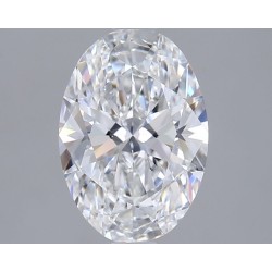 Diament laboratoryjny szlif owalny, 1.54ct, VVS2, E, IGI LG750524002