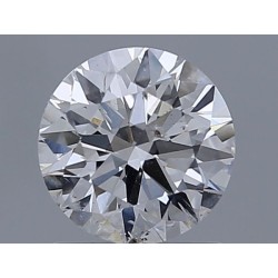 Diament szlif okrągły, 1.04ct, SI2, D, IGI 496122437