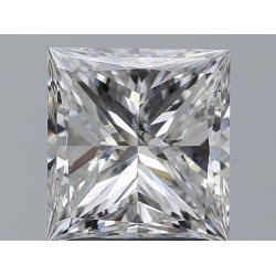 Diament szlif princess, 2ct, SI2, G, HRD 200000014342