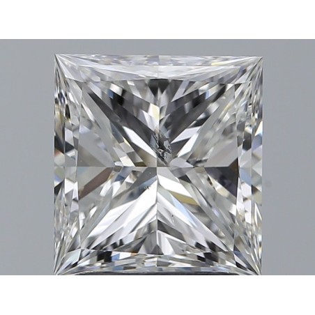 Diament szlif princess, 2ct, SI2, G, HRD 200000014342