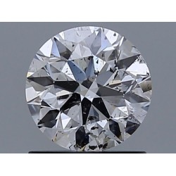 Diament szlif okrągły, 1ct, SI2, F, IGI 499199019