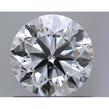 Diament szlif okrągły, 0.9ct, SI2, E, GIA 7431378641