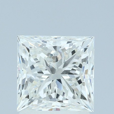 Diament szlif princess, 1.71ct, SI2, H, HRD 200000010291