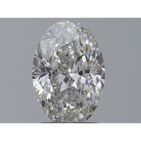 Diament szlif owalny, 1.51ct, SI2, F, HRD 210000027698