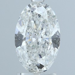 Diament szlif owalny, 1.7ct, SI2, E, HRD 220000110208