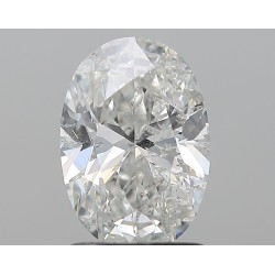 Diament szlif owalny, 1.5ct, SI2, F, HRD 230000053246