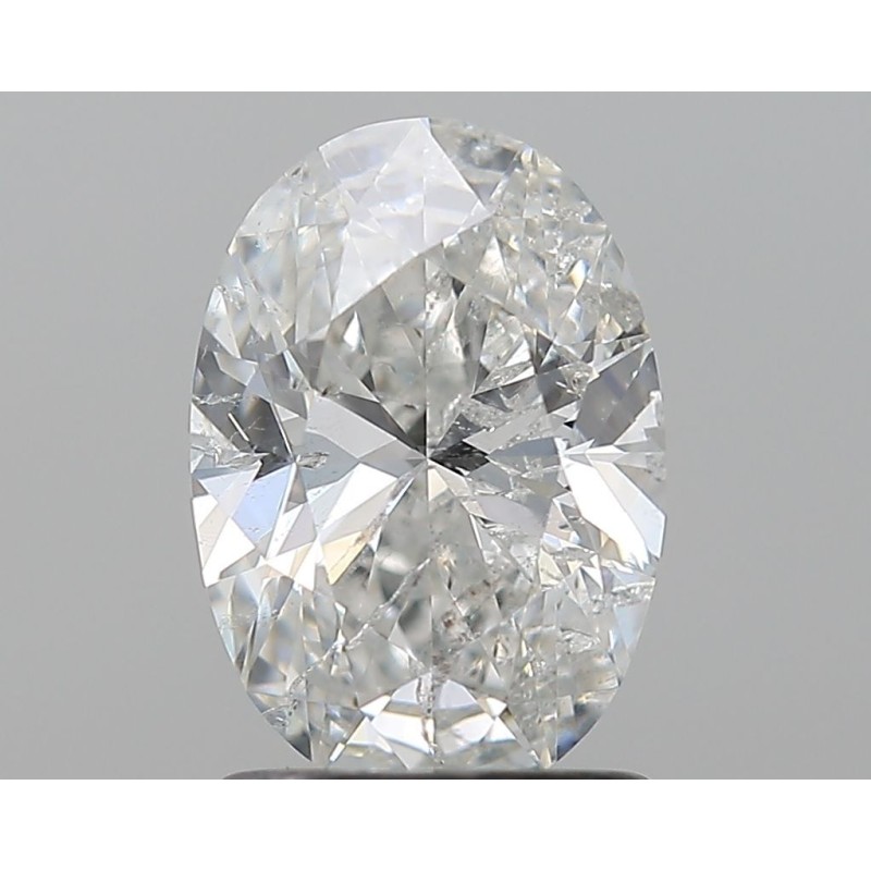 Diament szlif owalny, 1.5ct, SI2, F, HRD 230000053246