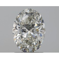 Diament szlif owalny, 1.5ct, SI2, G, GIA 1479254494