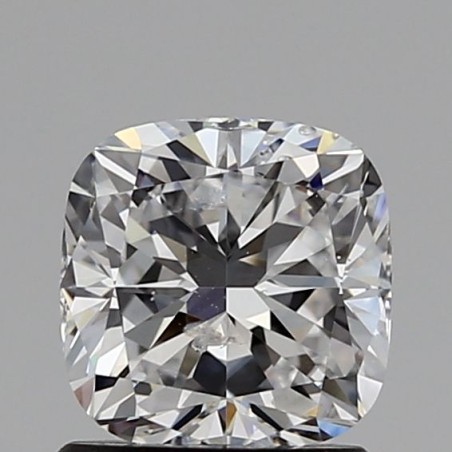 Diament szlif poduszkowy brylantowy, 1ct, SI2, D, GIA 2171363533