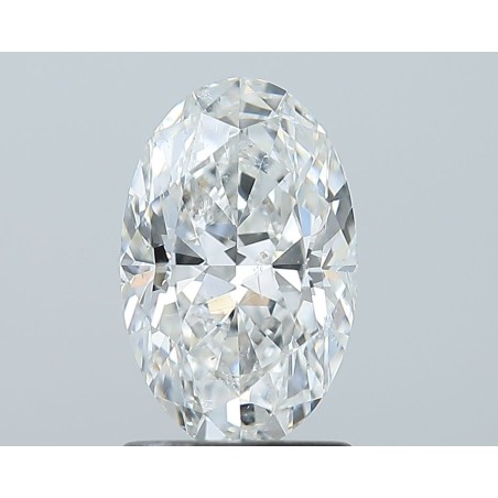Diament szlif owalny, 1.5ct, SI1, F, HRD 250000235513