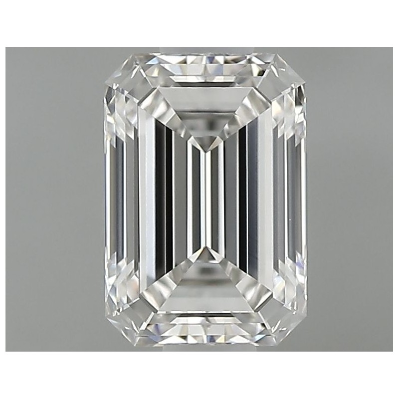 Diament szlif szmaragdowy, 0.7ct, VVS2, G, GIA 7523874550