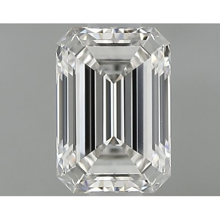 Diament szlif szmaragdowy, 0.7ct, VVS2, G, GIA 7523874550