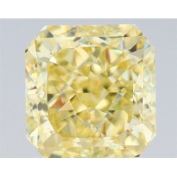 Diament o barwie fantazyjnej szlif schodkowy, 1.52ct, VS1, Fancy Yellow, GIA 2235481674