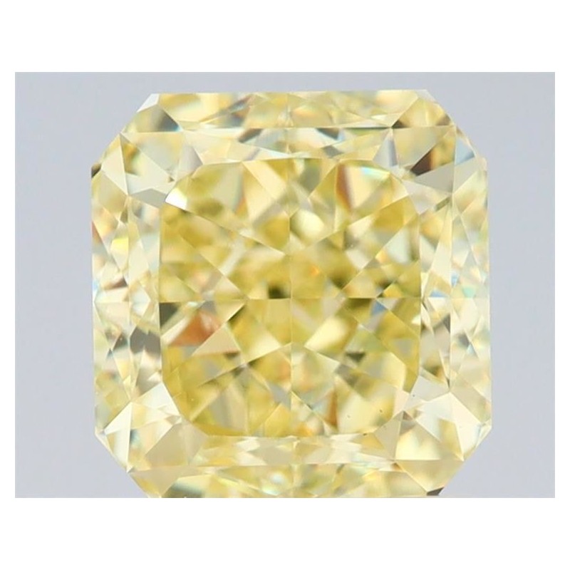 Diament o barwie fantazyjnej szlif schodkowy, 1.52ct, VS1, Fancy Yellow, GIA 2235481674