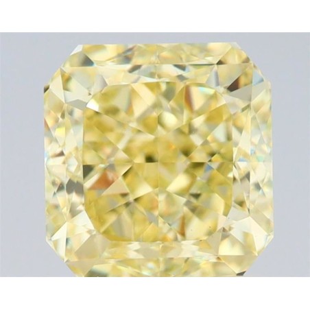 Diament o barwie fantazyjnej szlif schodkowy, 1.52ct, VS1, Fancy Yellow, GIA 2235481674