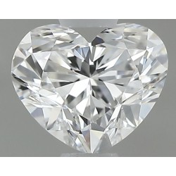 Diament serce, 0.5ct, VS1, D, GIA 6522392500