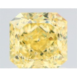 Diament o barwie fantazyjnej szlif schodkowy, 1.32ct, VVS2, Fancy Intense Yellow, GIA 5232481702
