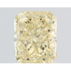 Diament o barwie fantazyjnej radiant, 1.06ct, VS2, Fancy Light Yellow, GIA 6522868211