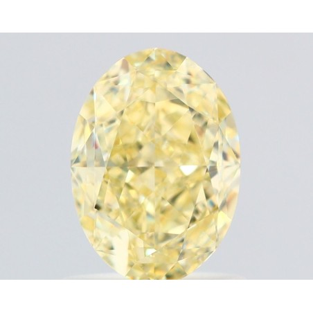 Diament o barwie fantazyjnej szlif owalny, 1.23ct, VS1, Fancy Yellow, GIA 5231727184