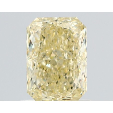 Diament o barwie fantazyjnej radiant, 1.01ct, VS2, Fancy Light Yellow, GIA 5536567380
