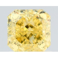 Diament o barwie fantazyjnej szlif schodkowy, 1.21ct, VVS2, Fancy Intense Yellow, GIA 1236472431