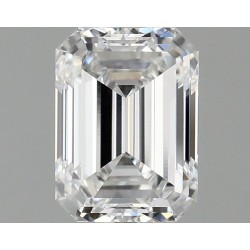 Diament laboratoryjny szlif szmaragdowy, 1.07ct, VVS2, D, IGI LG741506259