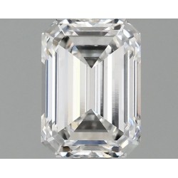 Diament laboratoryjny szlif szmaragdowy, 1.1ct, VVS2, E, IGI LG741523122