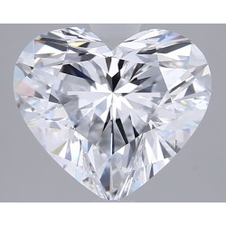 Diament laboratoryjny serce, 2ct, VVS2, D, IGI LG750589712