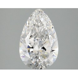 Diament laboratoryjny szlif gruszkowy, 2.08ct, VVS2, D, IGI LG741590566