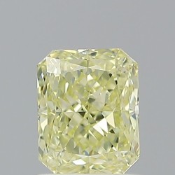 Diament o barwie fantazyjnej radiant, 1.02ct, VS1, Fancy Light Yellow, GIA 2231719884