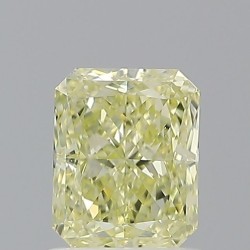 Diament o barwie fantazyjnej radiant, 1.03ct, VS1, Fancy Light Yellow, GIA 2235719823