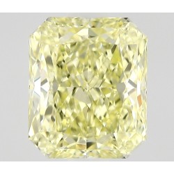 Diament o barwie fantazyjnej radiant, 0.58ct, VS1, Fancy Yellow, GIA 7546149402