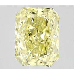Diament o barwie fantazyjnej radiant, 0.58ct, VS1, Fancy Yellow, GIA 6541113934