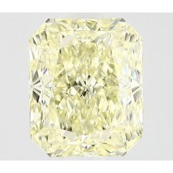 Diament o barwie fantazyjnej radiant, 0.6ct, VS1, Fancy Light Yellow, GIA 7546113927