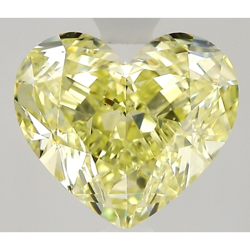 Diament o barwie fantazyjnej serce, 1.03ct, VS2, Fancy Yellow, GIA 2534866506